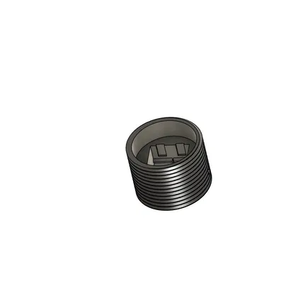 Đế gắn panel Powerpole duplex bản ngắn, nắp vặn, không flange