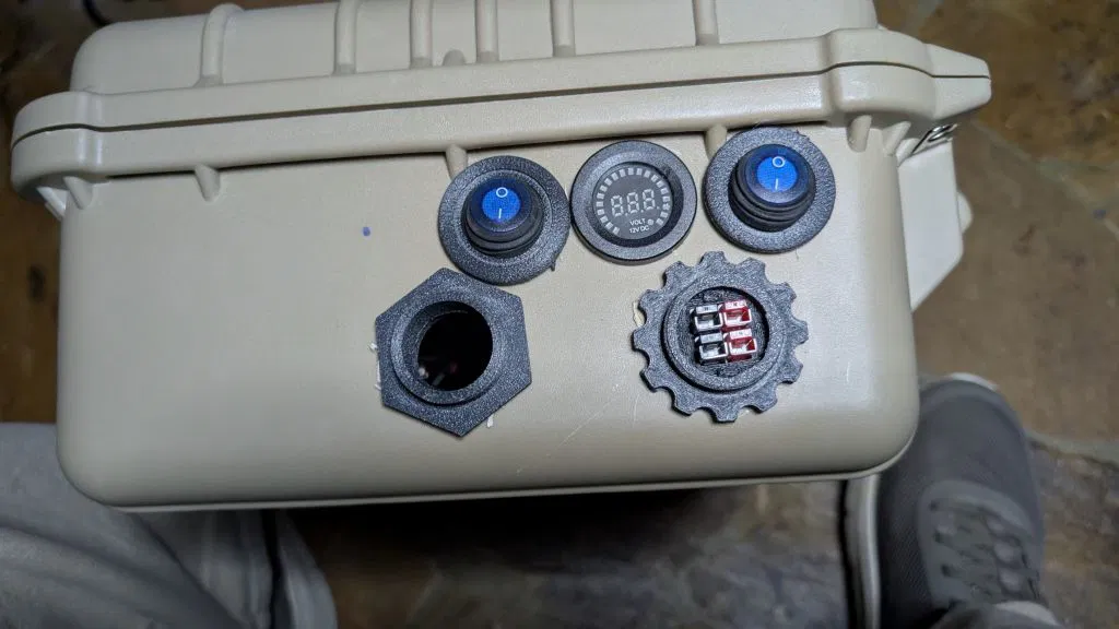 Bộ Gắn Panel Duplex Anderson Powerpole (Nắp Vặn, Không Flange) - Image 7