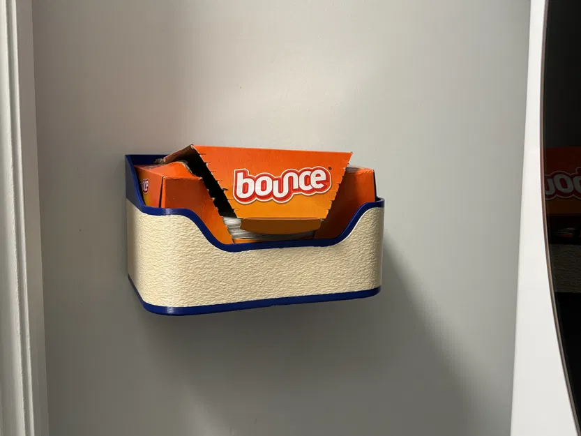 Hộp đựng dryer sheet gắn tường - Image 1