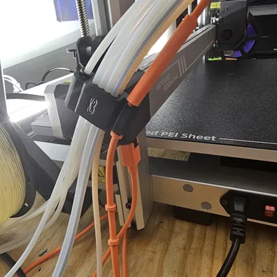 Bộ dẫn filament 8 màu cho Kobra 3 (max)