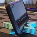 Kệ đỡ điện thoại (Smartphone stand) để bàn dễ in - Thumbnail 2