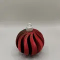 Quả châu Giáng Sinh (Christmas bauble) xoắn ốc - Thumbnail 4