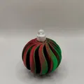 Quả châu Giáng Sinh (Christmas bauble) xoắn ốc - Thumbnail 6