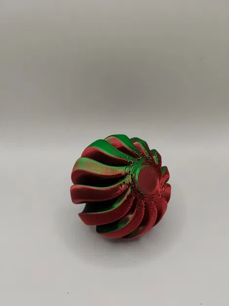 Quả châu Giáng Sinh (Christmas bauble) xoắn ốc - Image 8