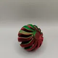 Quả châu Giáng Sinh (Christmas bauble) xoắn ốc - Thumbnail 8