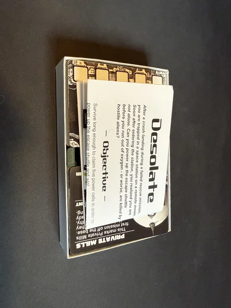 Desolate Game Insert - Image 4