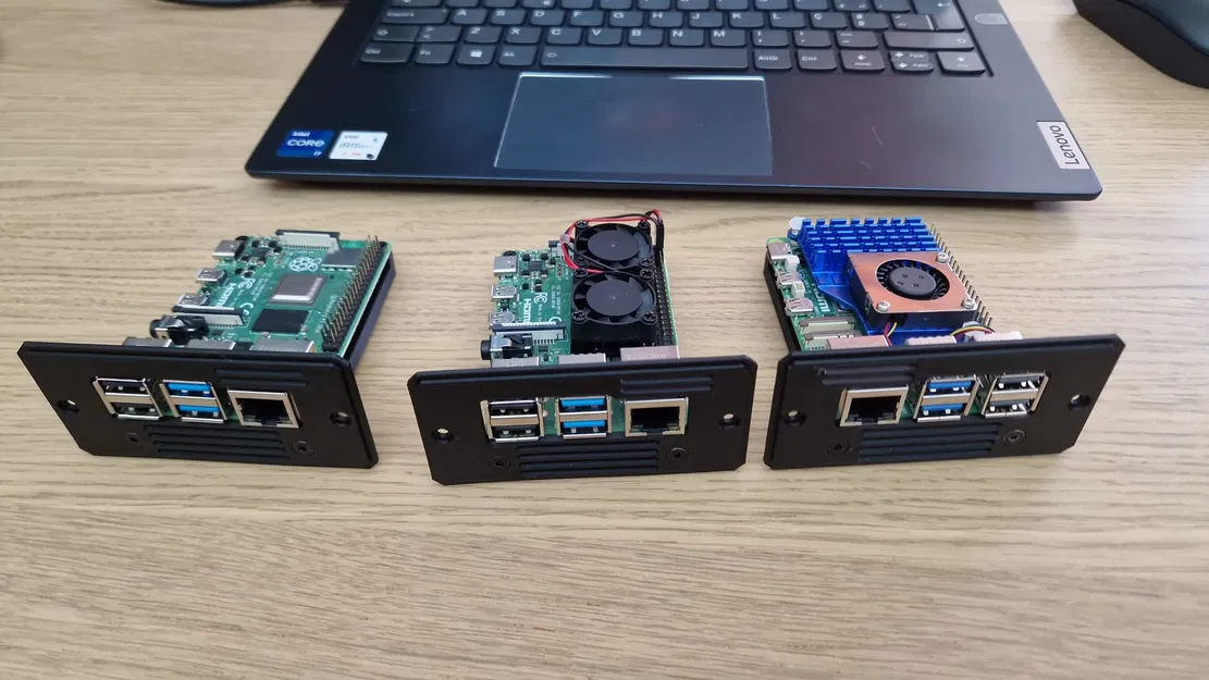 Giá đỡ rack cho Raspberry Pi 4/5 - Image 1