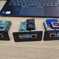 Giá đỡ rack cho Raspberry Pi 4/5 - Thumbnail 1
