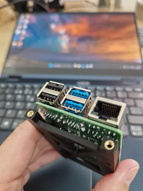 Giá đỡ rack cho Raspberry Pi 4/5 - Image 3