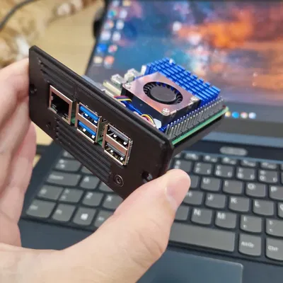 Giá đỡ rack cho Raspberry Pi 4/5