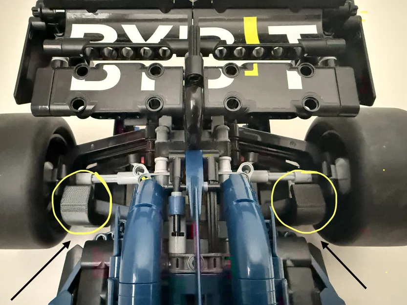 Giá treo tường cho mô hình xe đua F1 LEGO Technic (bản dài 25") - Image 1