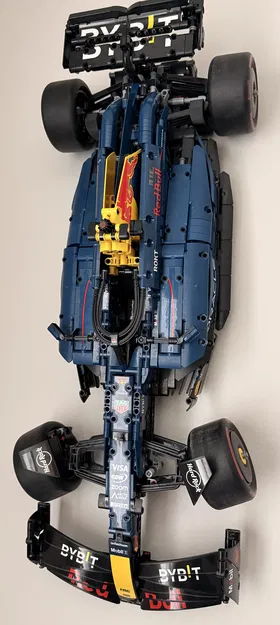 Giá treo tường cho mô hình xe đua F1 LEGO Technic (bản dài 25") - Image 2