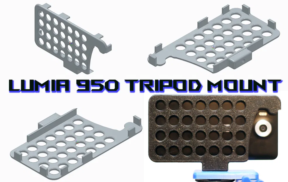 Ngàm gắn tripod cho Lumia 950 (Stativhalterung / tripod mount) - Image 1