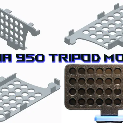 Ngàm gắn tripod cho Lumia 950 (Stativhalterung / tripod mount)