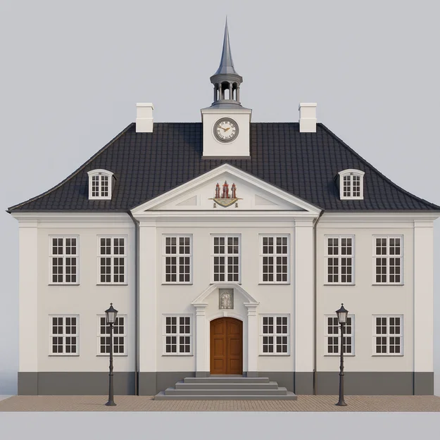 Tòa Thị Chính Cũ ở Randers (Det Gamle Rådhus i Randers) - Image 1