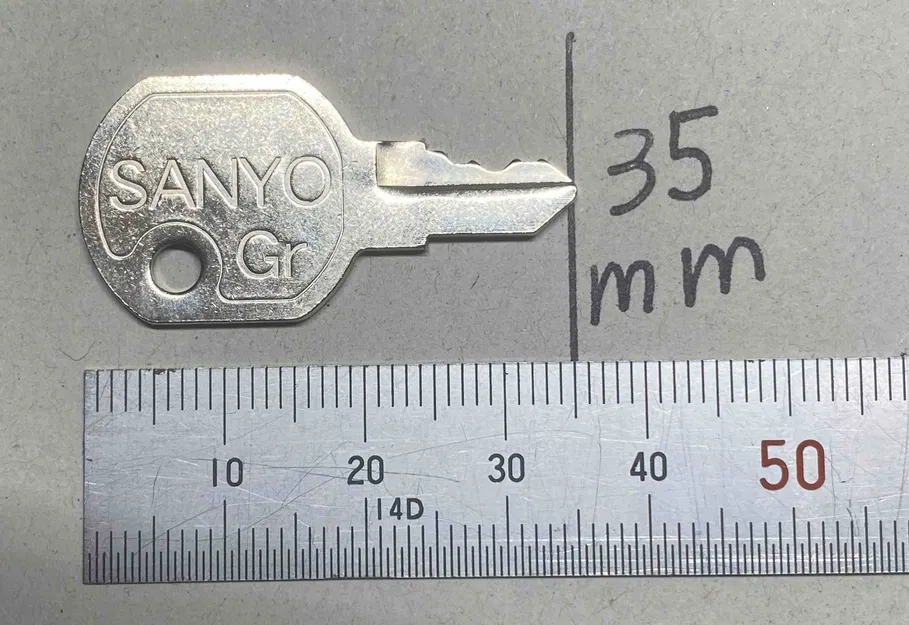 Chìa khóa SANYO-Gr Key Pachinko - Image 2