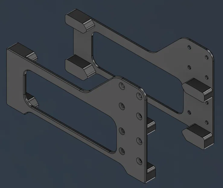 Bản remix giá đỡ gắn desktop cho Unifi - Image 1