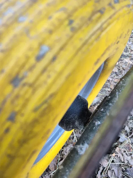 Nắp chắn bụi bearing cho xe rùa (Wheel barrow bearing dust cap) - Image 2