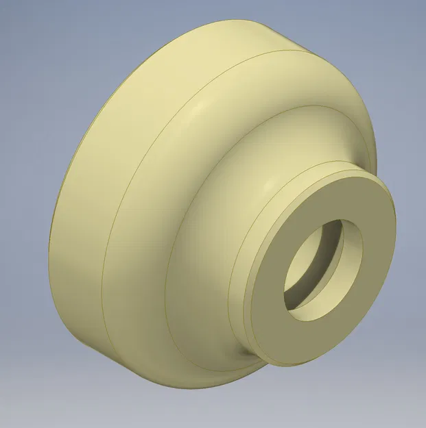 Nắp chắn bụi bearing cho xe rùa (Wheel barrow bearing dust cap) - Image 3