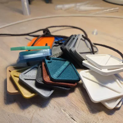 Mẫu Swatch Filament Hình Vuông