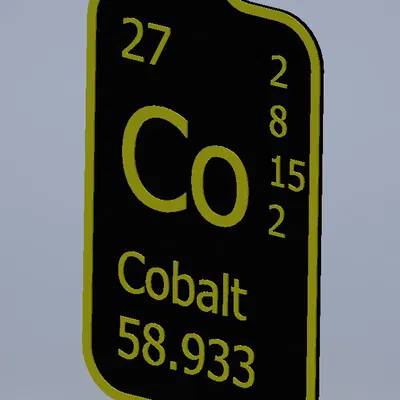 Móc trang trí cây thông Noel Cobalt