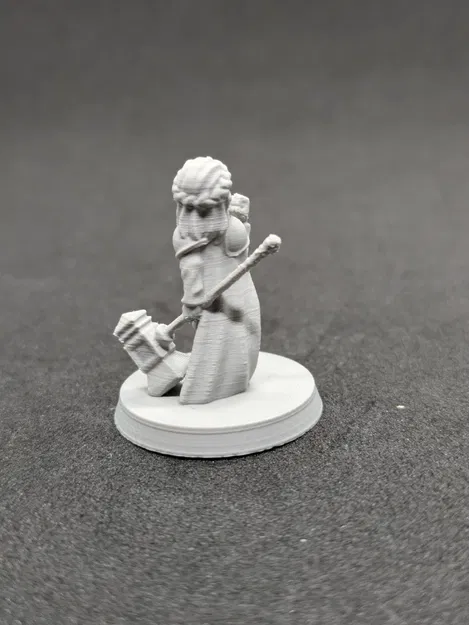 Nữ paladin halfling FDM in không cần support - Image 2