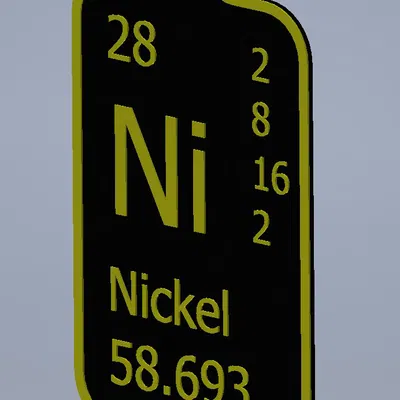 Móc treo cây thông Noel Nickel (Nickel Christmastree ornament)