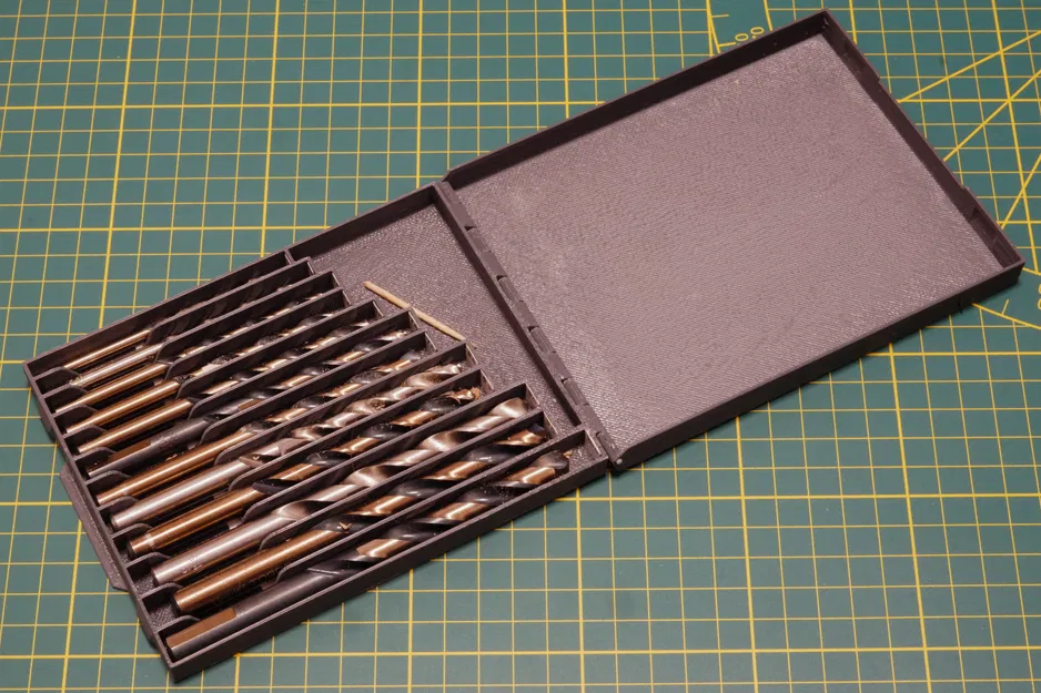 Hộp snug có nắp tuỳ biến cao cho mũi khoan - Image 2