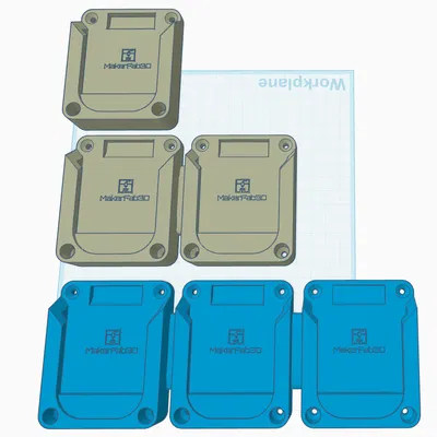 Giá treo pin Makita 1, 2 và 3 ngăn (sectioned)