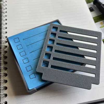 Khay Post-It kèm Stencil