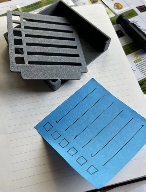 Khay Post-It kèm Stencil - Image 4