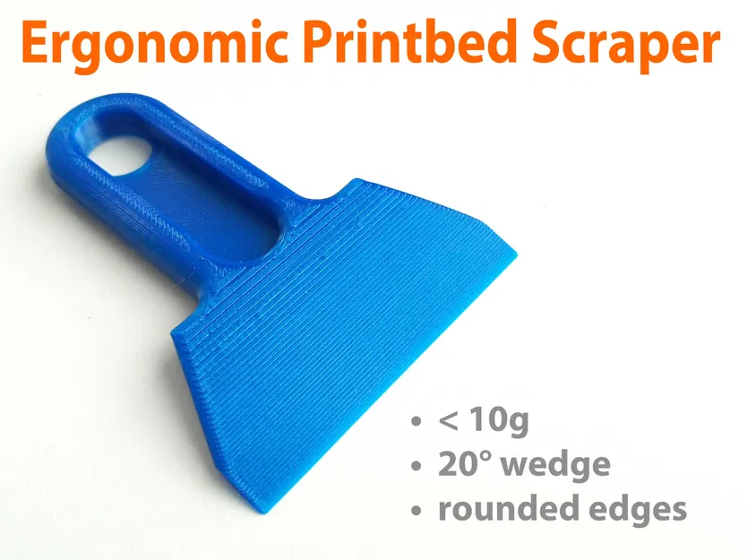 Dao cạo printbed/build plate ergonomic - Image 1