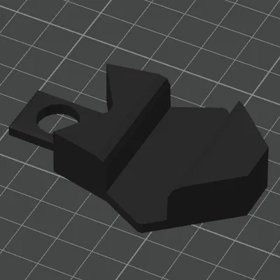 Móc khóa đỡ điện thoại hình đầu sói