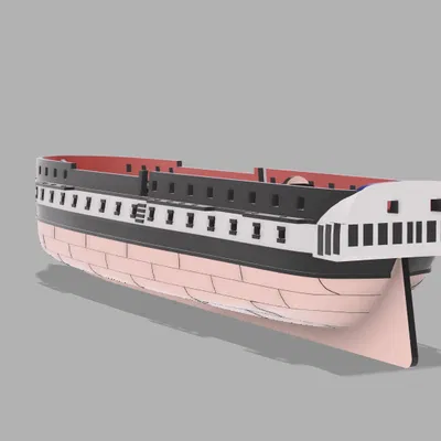 Sail Frigate (Tàu Frigate chạy buồm) 2 mảnh