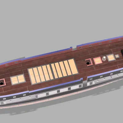 Sail Frigate (Tàu Frigate chạy buồm) 2 mảnh