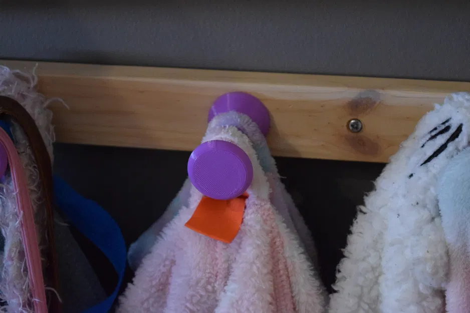 Móc treo tường giấu vít trượt vào (Short & Long) – Không cần support - Image 3