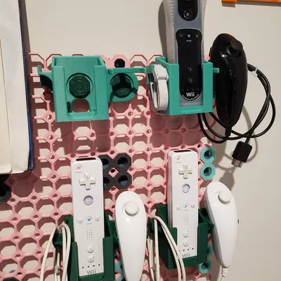 Remix giá treo Wii Remote + Nunchuck cho Multiboard