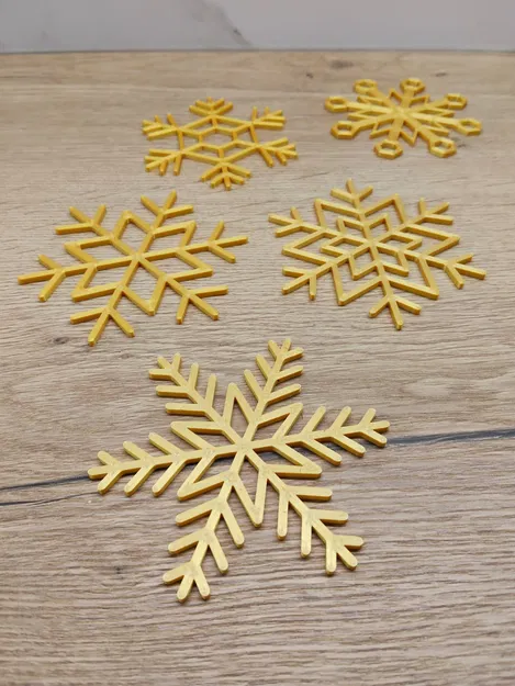 Lót ly bông tuyết (Snowflake coasters) - Image 3