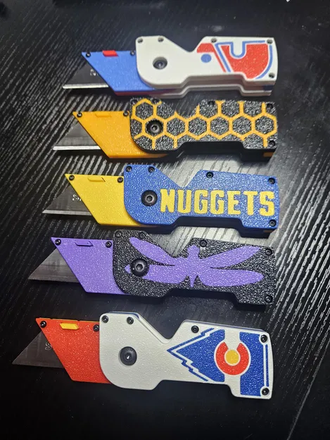 Dao gấp (Folding Knife) dùng lưỡi dao cạo thay thế - Image 1