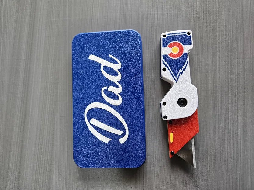 Dao gấp (Folding Knife) dùng lưỡi dao cạo thay thế - Image 5