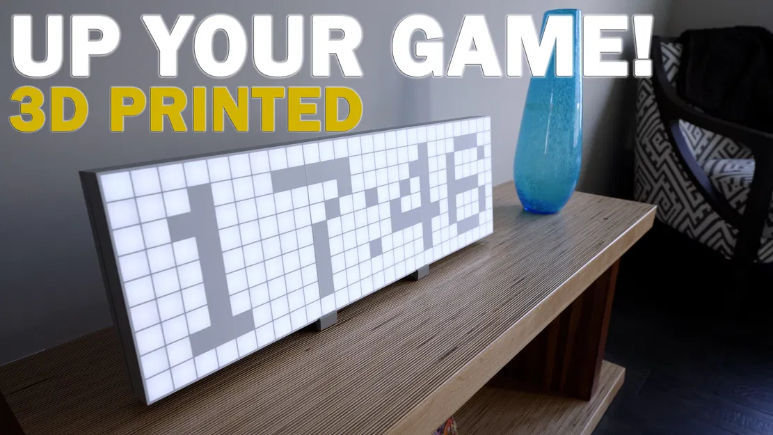 LED Matrix Display/Clock – Màn hình ma trận LED kiêm đồng hồ - Image 2