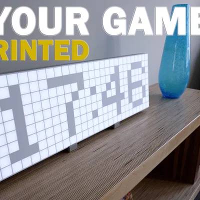 LED Matrix Display/Clock – Màn hình ma trận LED kiêm đồng hồ