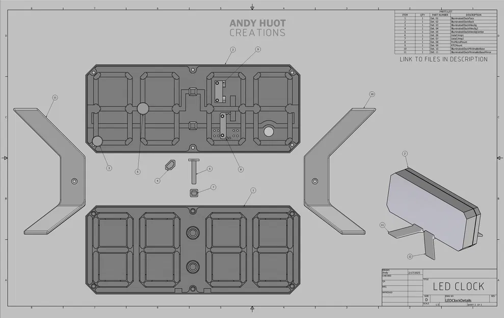 Đồng hồ LED (LED Clock) - Image 2