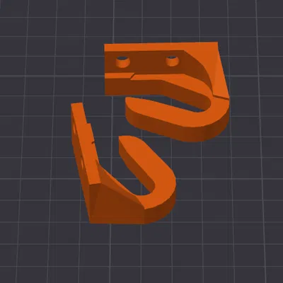 Ngàm/kẹp gắn thang–nắp Fakro (Fakro ladder/hatch mount)