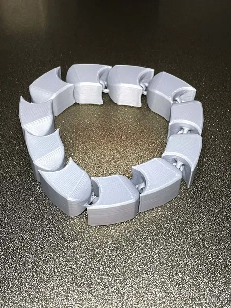 Nhẫn fidget khớp nối (Articulated fidget ring) - Image 1