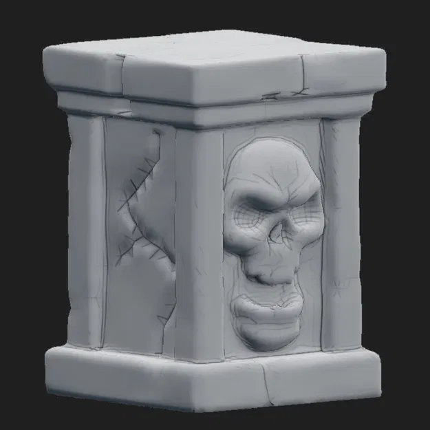 DND Podest skull Base - Image 2