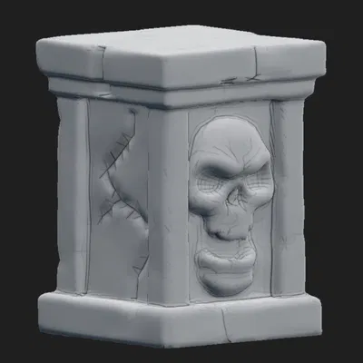 DND Podest skull Base