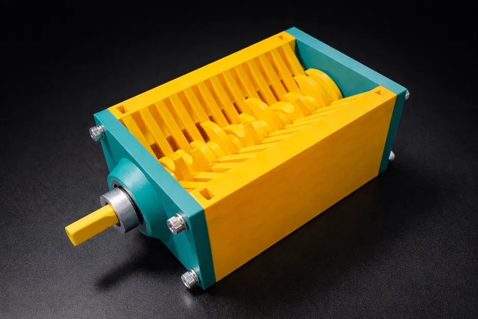 LibreShred One | Máy băm 1 trục in 3D (Single Shaft Shredder) - Image 1