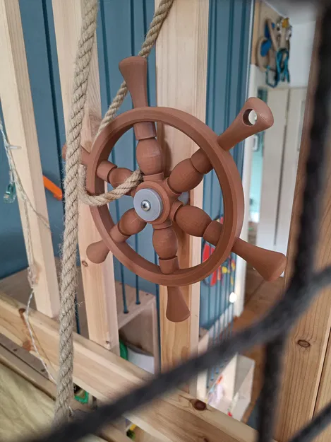 Bánh Lái Tàu Cướp Biển Đồ Chơi Cho Trẻ Em - Image 1