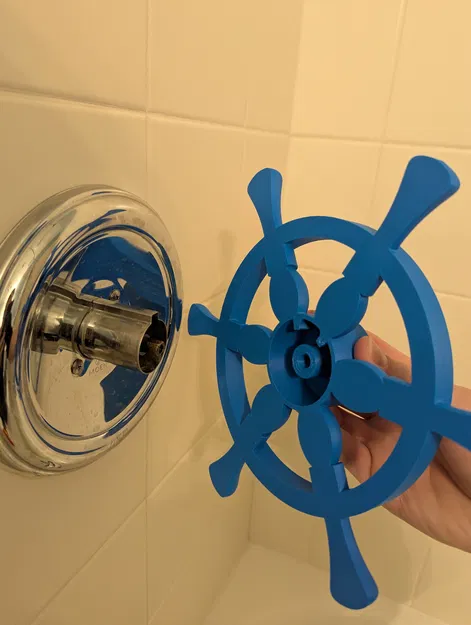Tay Vặn Bồn Tắm - Bánh Lái Tàu Cướp Biển - Image 2